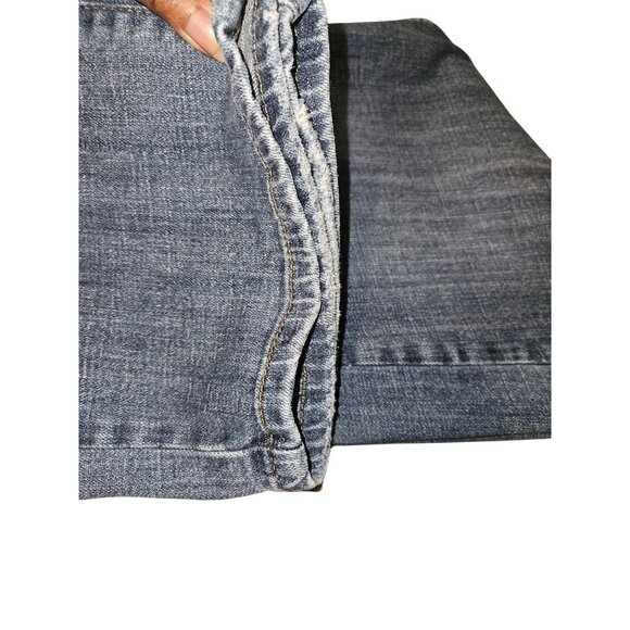 Lucky Brand 221 Straight Mens Blue Jeans Size 38x32 Cotton Stretch Durable Fit - Picture 8 of 8